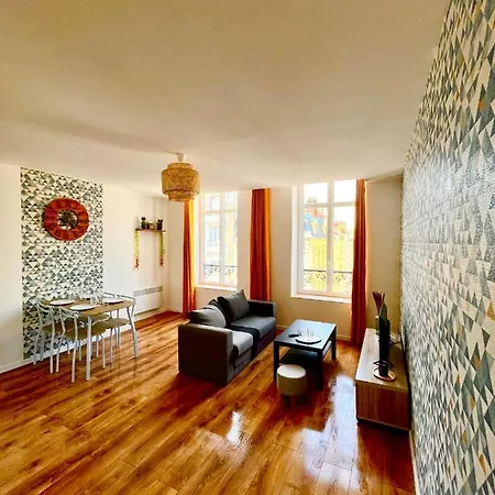 Le Petit Sable - Hyper Centre - Spacieux - 2eme Etage 아파트 볼로뉴쉬르메르